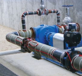 External pipe heating solutions keep all liquid systems running smoothly in cold weather.